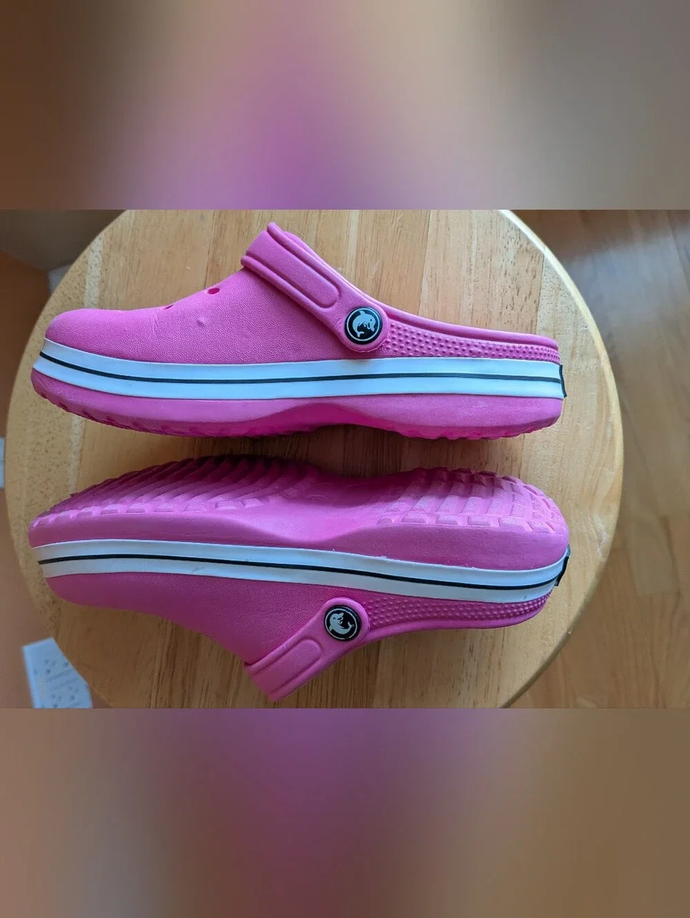Kids Casual Slip-On Clogs - Pink Size 2